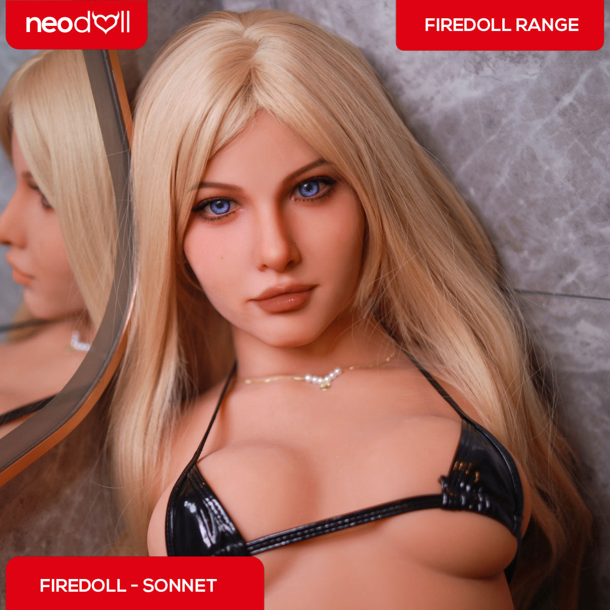 Firedoll Torso - Sonnet- Realistic Sex Doll Torso - Light tan