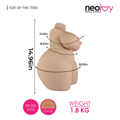 Neojoy - Realistic Fat Body Torso - 11Kg - Natural - Lucidtoys