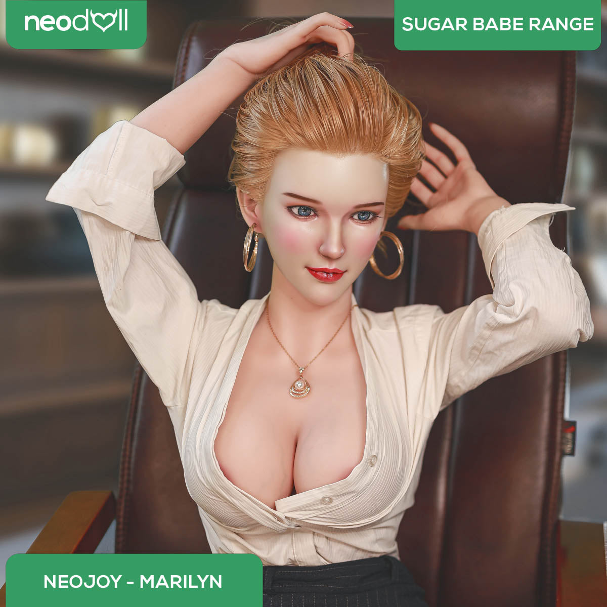 Neodoll Sugar Babe - Marilyn - Full Silicone Sex Doll - 163cm - Silicone