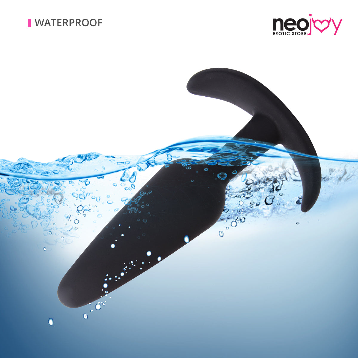 Neojoy Tapered Anal Butt Plug - Black