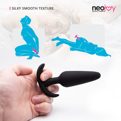 Neojoy Tapered Anal Butt Plug - Black