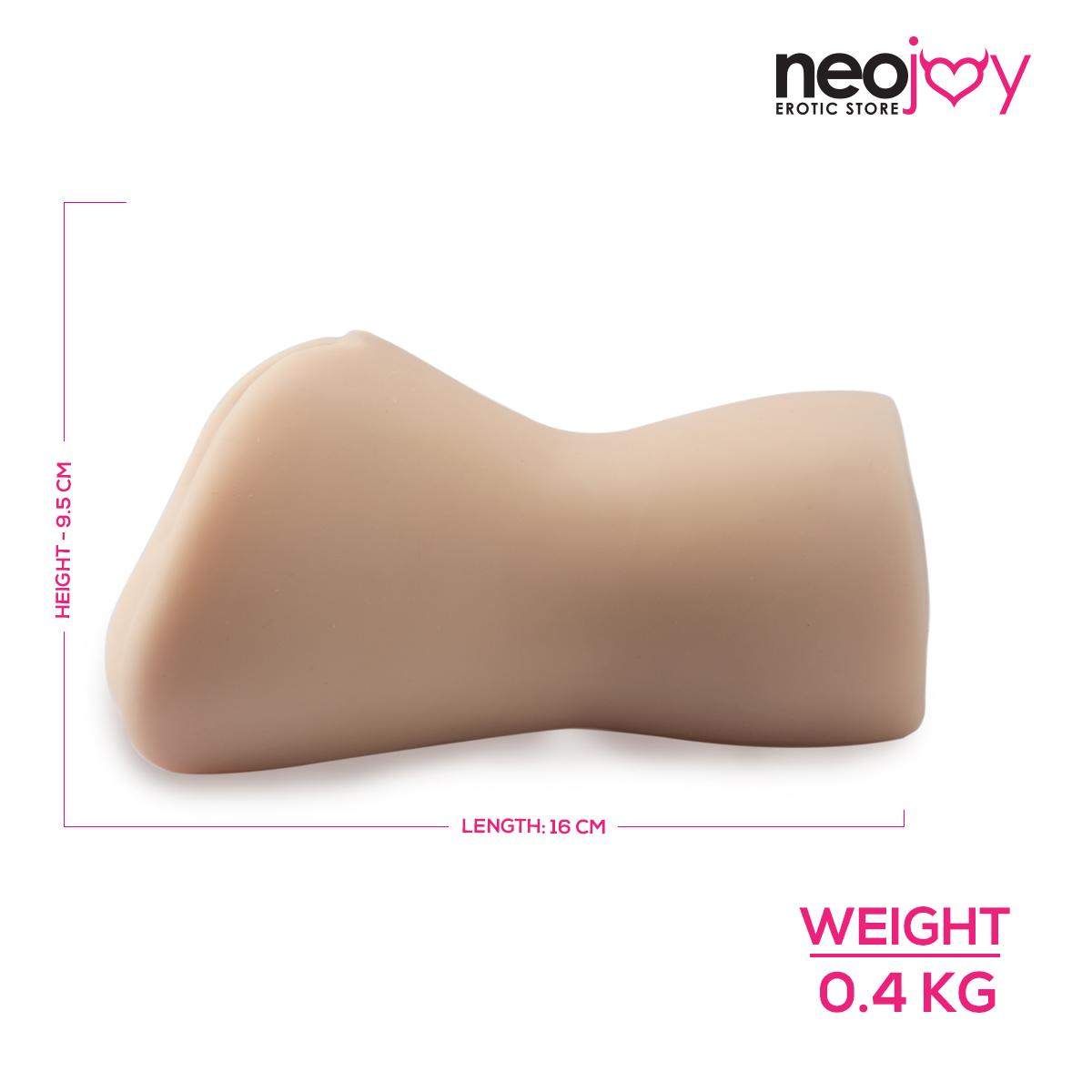 Neojoy Pocket Pussy TPE Realistic Vagina & Ass - Flesh White