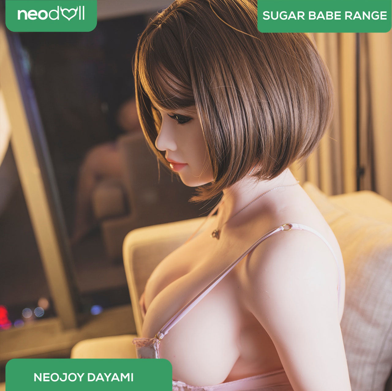 Neodoll Sugar babe - Dayami - Realistic Sex Doll - Gel Breast - Uterus - 162cm- Natural