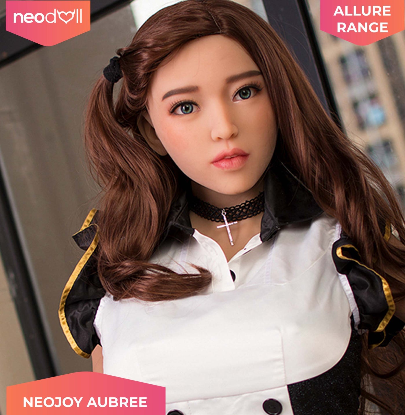 Sex Doll Aubree | 165cm Height | Tan Skin | Shrug & Standing | Neodoll Allure