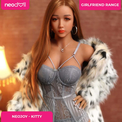 Neodoll Girlfriend Kitty - Silicone TPE Hybrid Sex Doll - 166cm - Tan