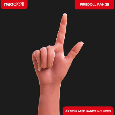 Fire Doll - Lottie - Realistic Sex Doll - Gel Breast - 166cm - Articulated Hand - Light Tan