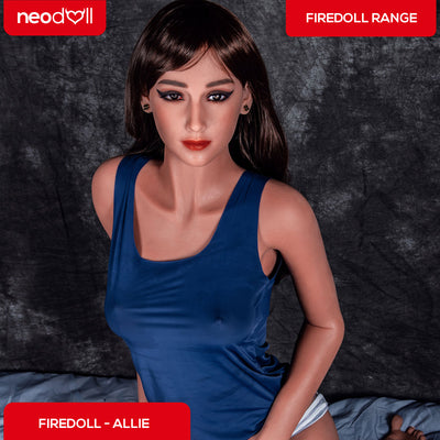 Sex Doll Allie | 163cm Height | Light Tan Skin | Shrug & Standing & Fat Body | Neodoll Firedoll