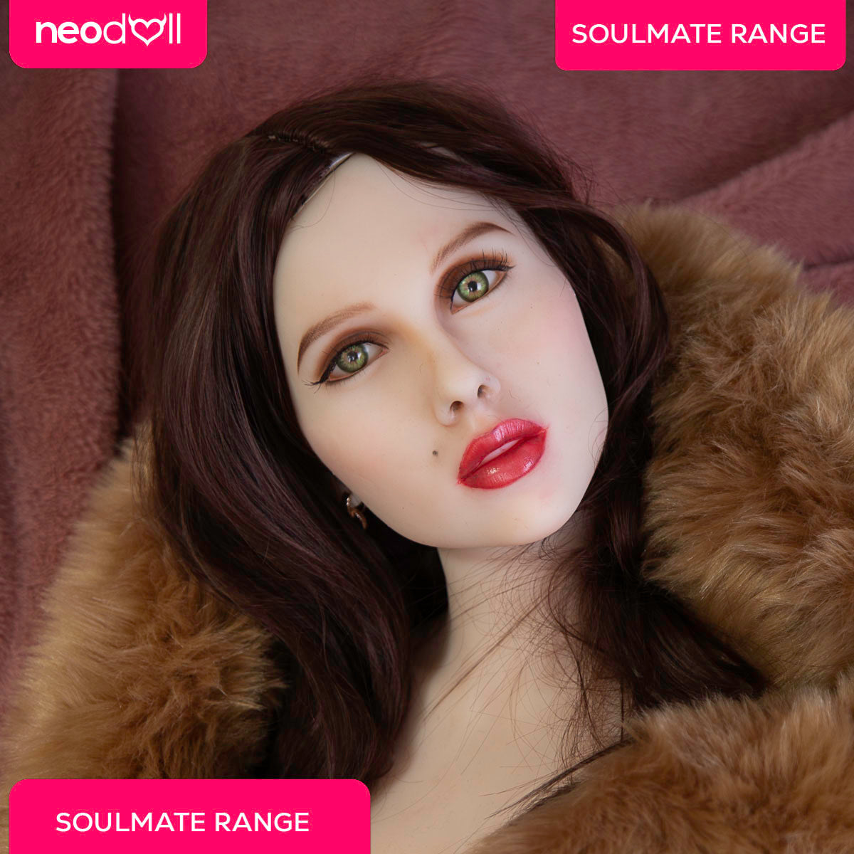 SoulMate Doll - Alexis Head - Sex Doll Torso - White