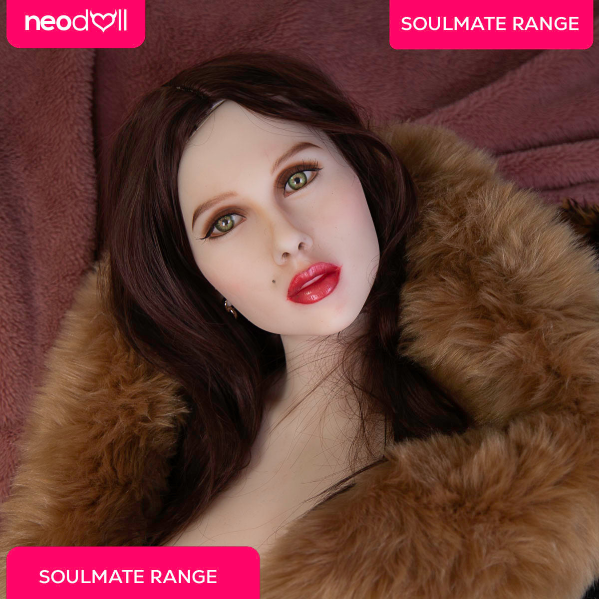 SoulMate Doll - Alexis Head - Sex Doll Torso - White