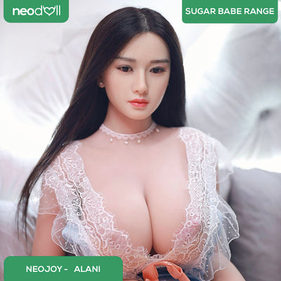 Silicone TPE Hybrid Sex Doll Alani | 164cm Height | Silicone Colour Skin | Shrug & Standing & Uterus & Gel Breast & Implanted Hair | Neodoll Sugar Babe