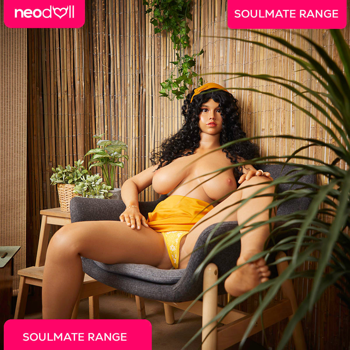 Soulmate - Makena - Full Silicone Sex Doll - Gel Breast - 165cm - Tan