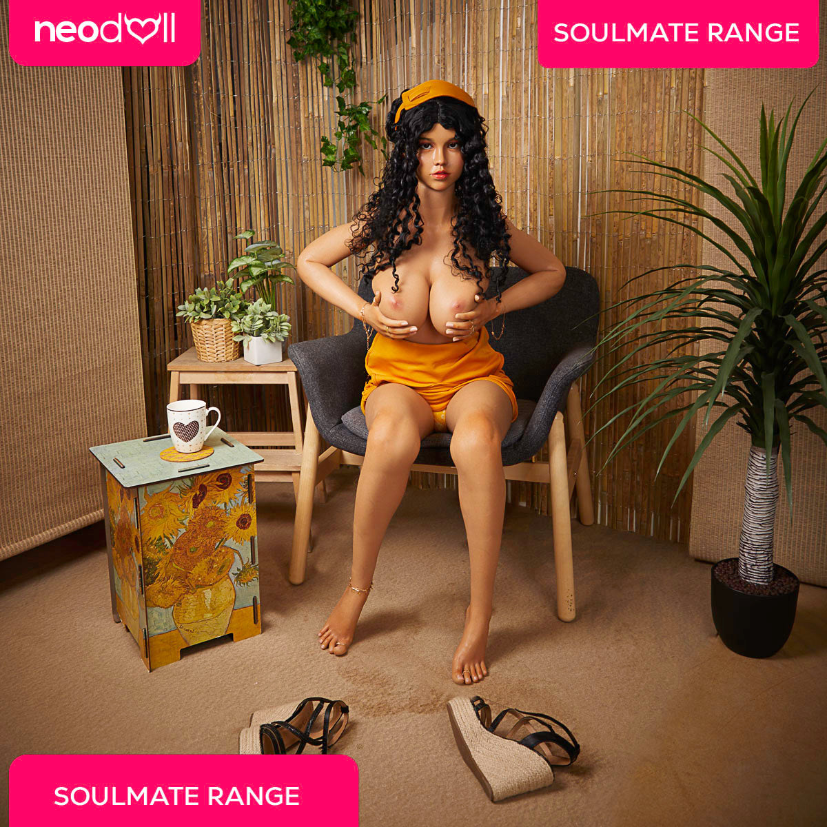 Soulmate - Makena - Full Silicone Sex Doll - Gel Breast - 165cm - Tan