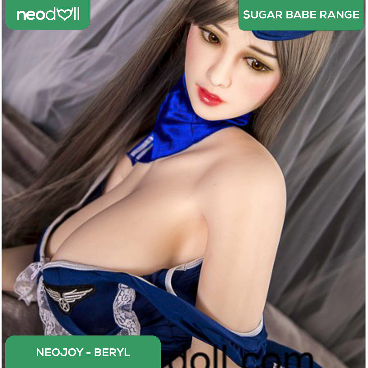 Sex Doll Beryl | 165cm Height | White Skin | Shrug & Standing | Neodoll Sugar Babe