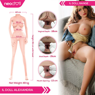 Neojoy Big Butt Alexandra - Realistic Sex Doll - 163cm