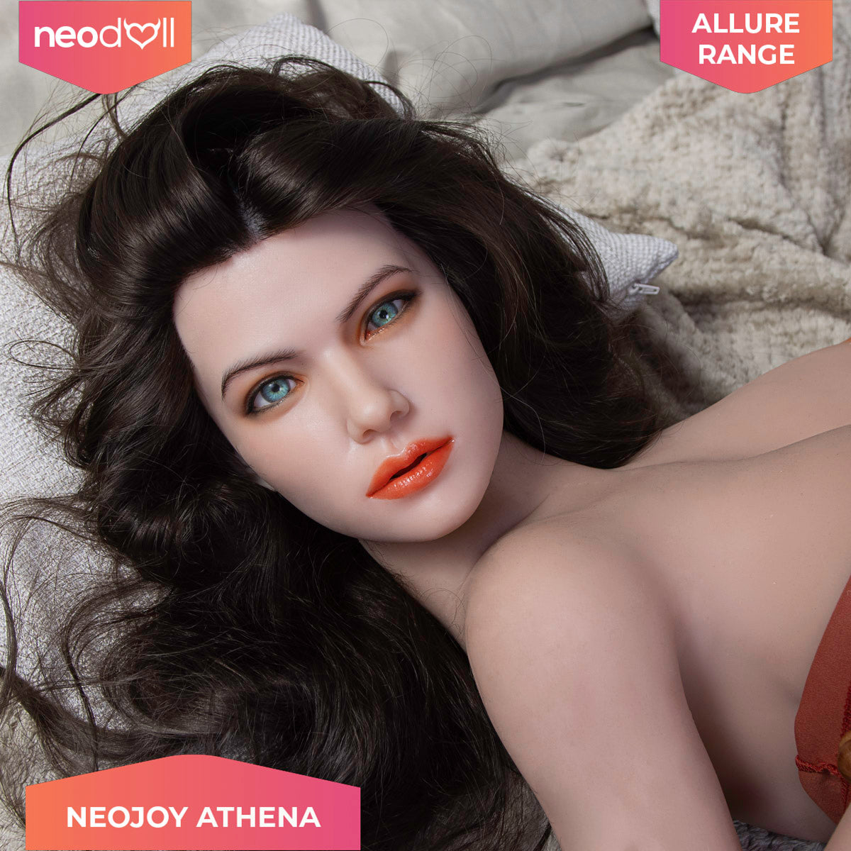 Neodoll Allure - Athena - Silicone TPE Hybrid Sex Doll - 148cm - Tan