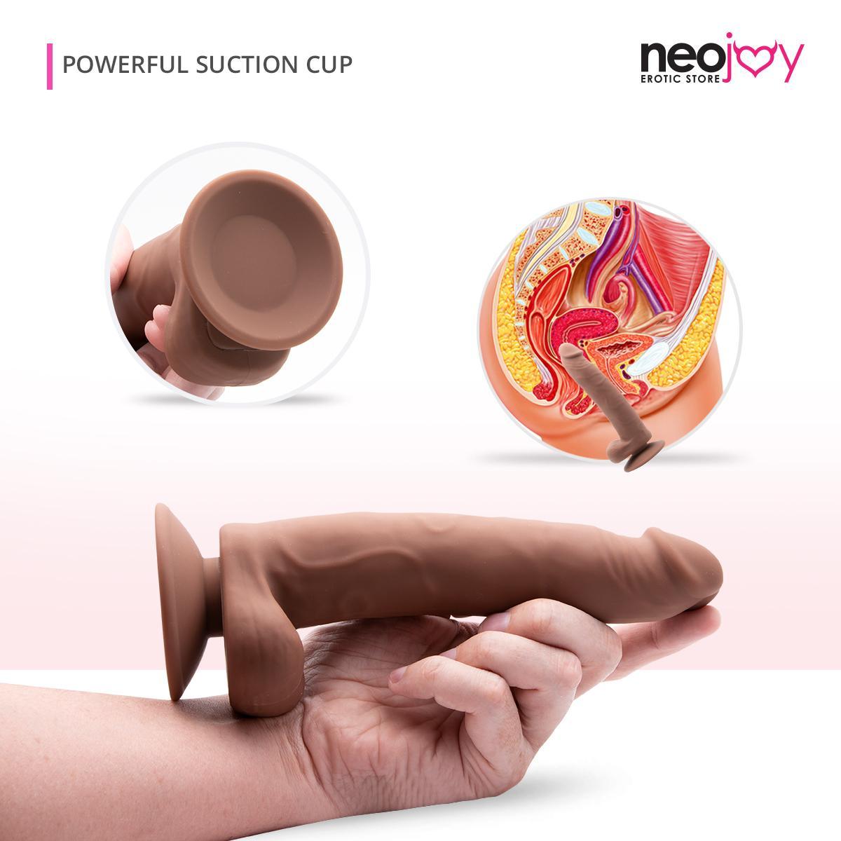 Suction Cup Bigshot Realistic Dildo | Silicon Male Sex Toy | Neojoy - Material