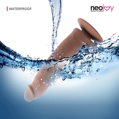 Suction Cup Bigshot Realistic Dildo | Silicon Male Sex Toy | Neojoy - Waterproof