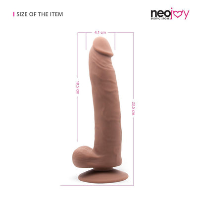Suction Cup Bigshot Realistic Dildo | Silicon Male Sex Toy | Neojoy - Size