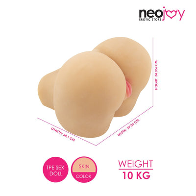 Neojoy Twerker Butt Sex Doll TPE Realistic Butt Ass & Pussy - large 10Kg