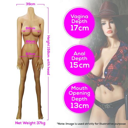 Neojoy Jolene - Realistic Sex Doll - 158cm