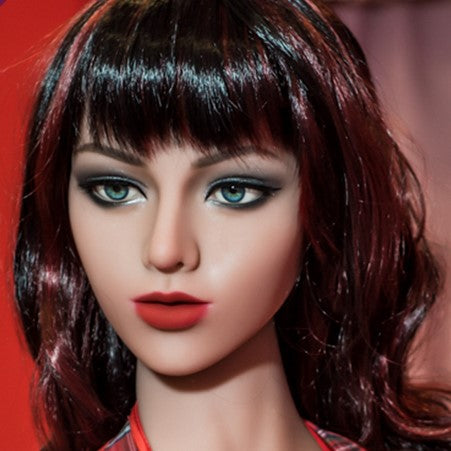 Neodoll Racy Alisa Head - Sex Doll Head - M16 Compatible – Brown
