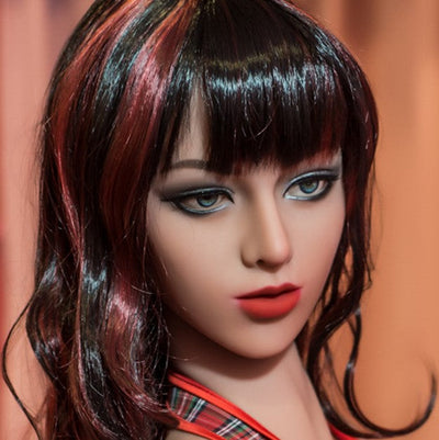 Neodoll Racy Alisa Head - Sex Doll Head - M16 Compatible – Brown
