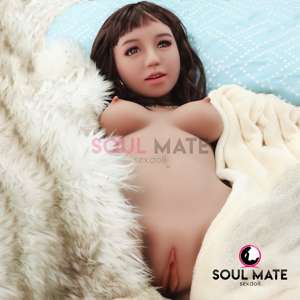 SoulMate Dolls - Kayla Head With Sex Doll Torso - Light Brown