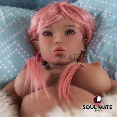 SoulMate Dolls - Diana Elf Head With Sex Doll Torso - Light Brown