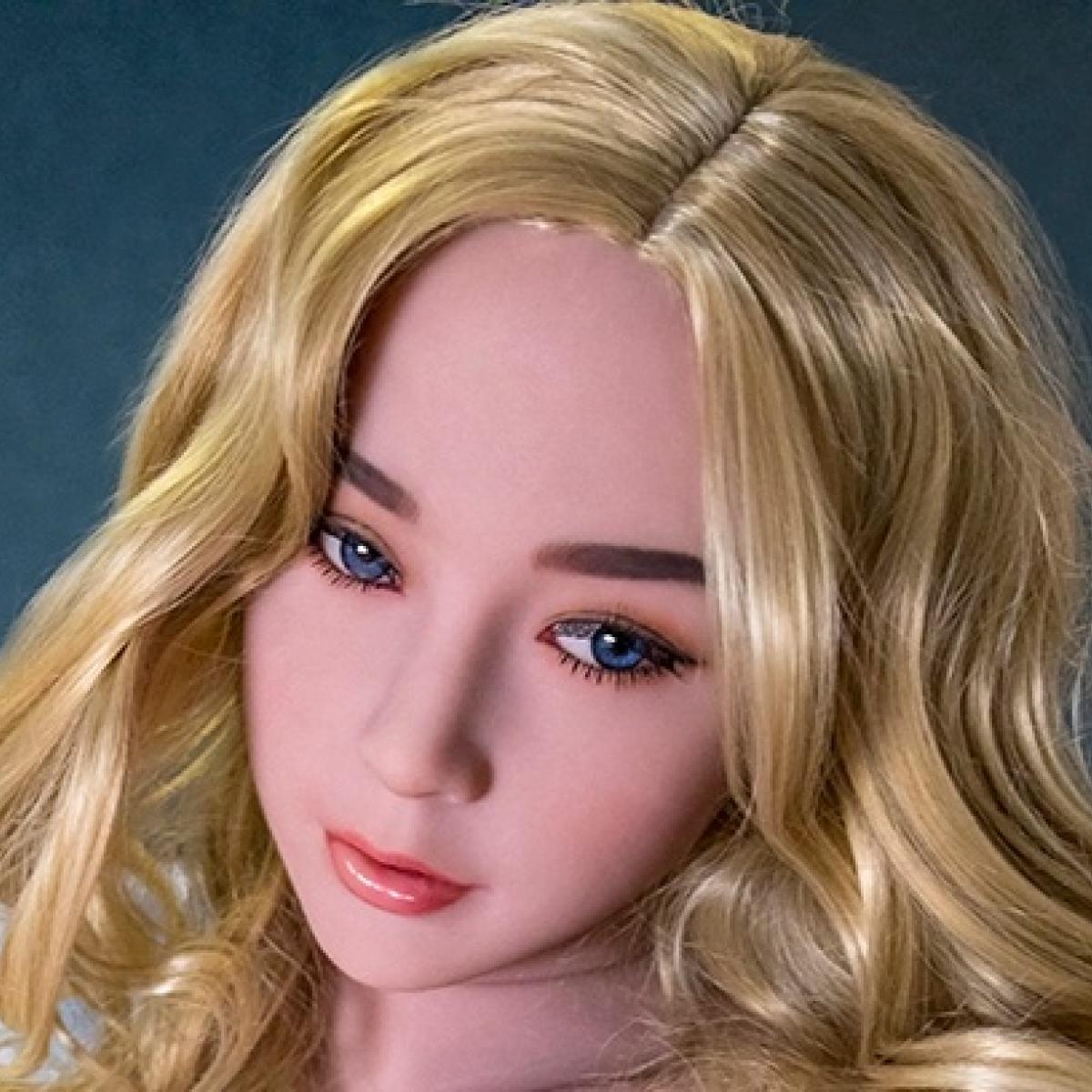 Firedoll - Avery - Sex Doll Head - M16 Compatible - Light-Tan
