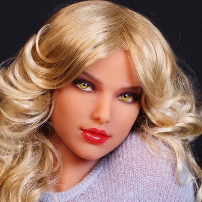 Firedoll - Holly - Sex Doll Head - M16 Compatible - Light Tan