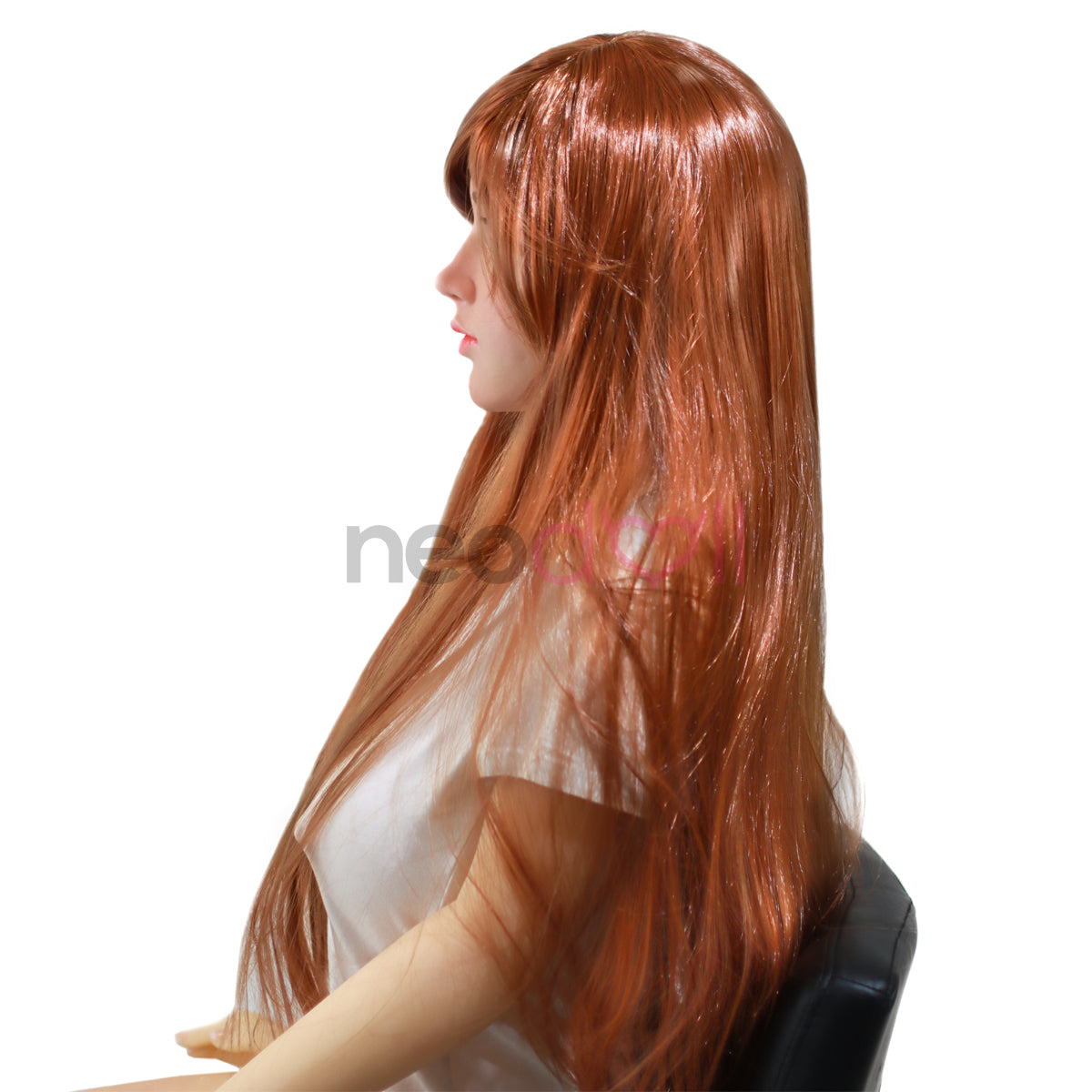 Neodoll Hair Wigs - Brown - Long Straight - Side Fringe