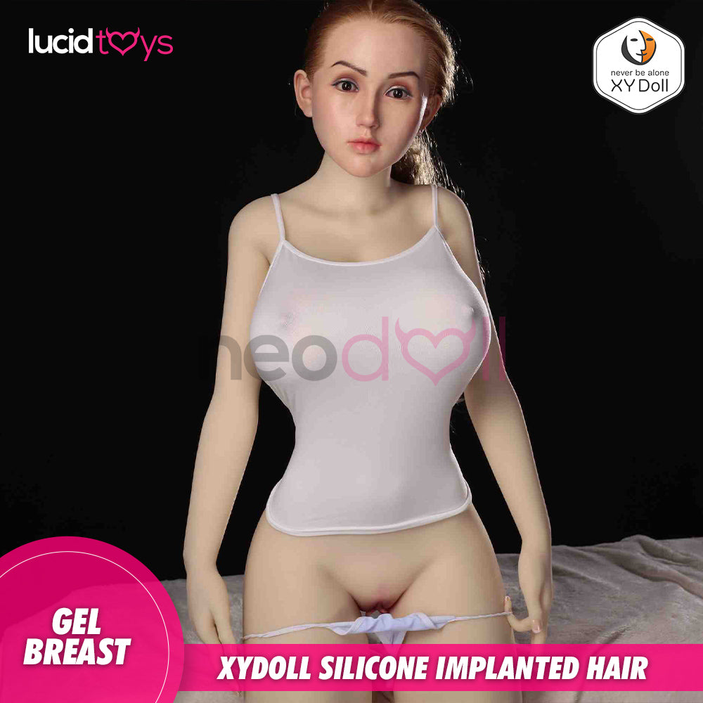 XYDoll - Misa - Silicone TPE Hybrid Sex Doll - Gel Breast - 161cm- Implanted Hair - Natural