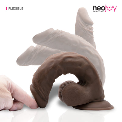 Neojoy 9.8" Ultra Realistic (Brown) Dong