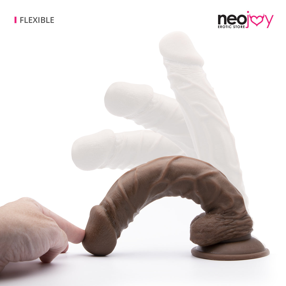 Neojoy Mr. Pleasure 10.2" Dong (Brown)