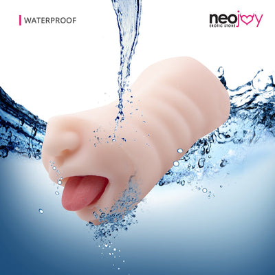 Neojoy - Double-Ended Stroker with Tongue - lucidtoys.com