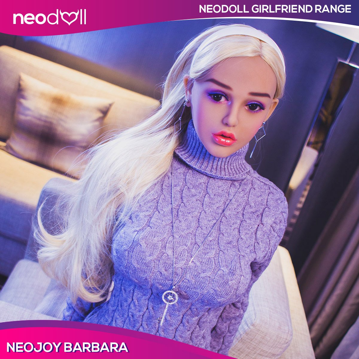 Neodoll Girlfriend Barbara - Realistic Sex Doll - 148cm