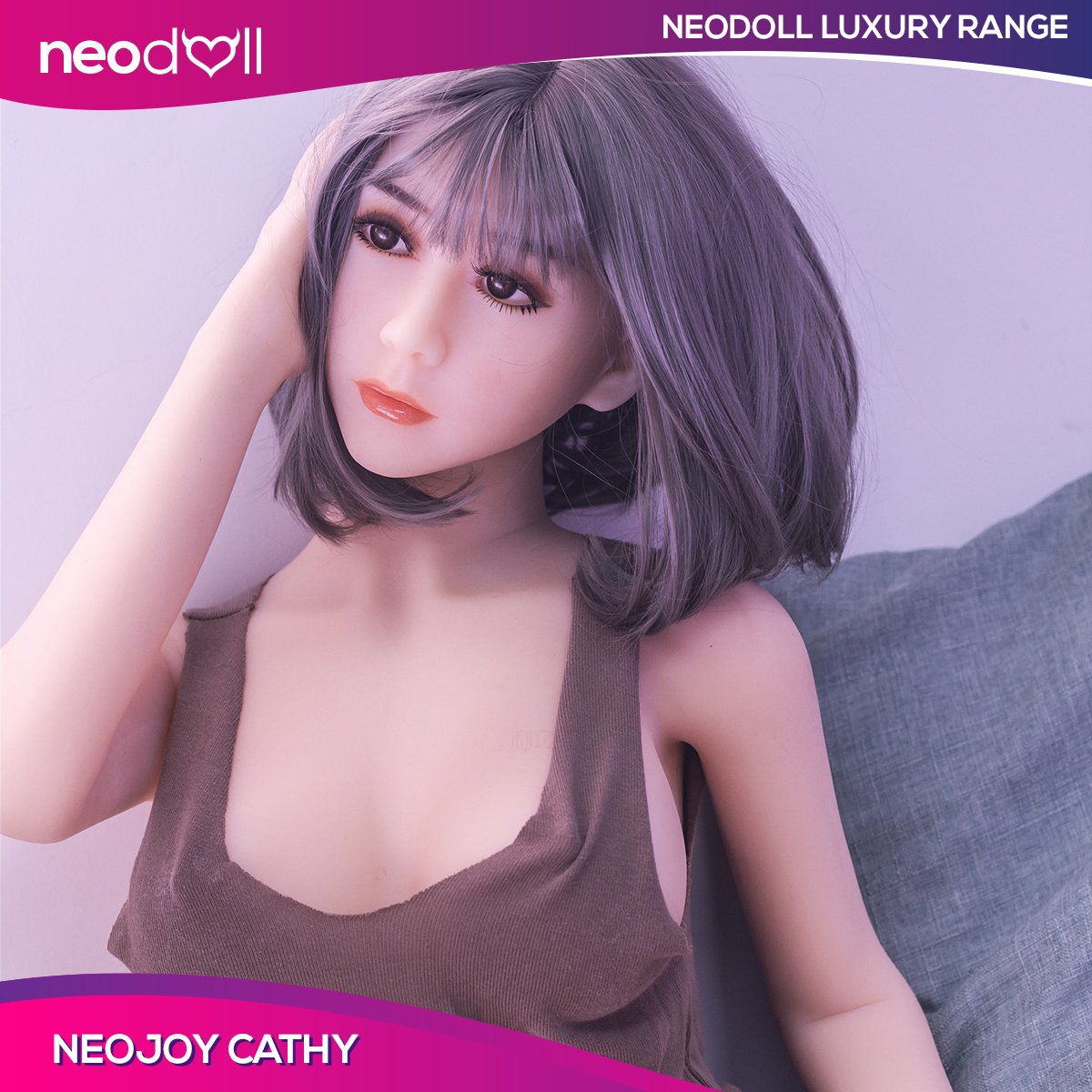 Sex Doll Cathy | 158cm Height | Tan Skin | Standing & Shug | Neodoll