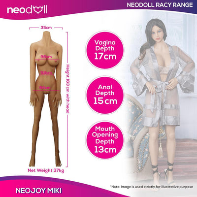 Sex Doll Miki | 163cm Height | Tan Skin | Shrug & Standing | Neodoll Racy