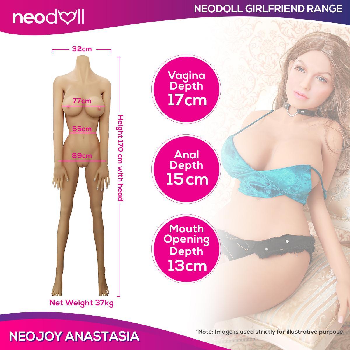 Neojoy Girl Friend Anastasia - Realistic Sex Doll - 170cm