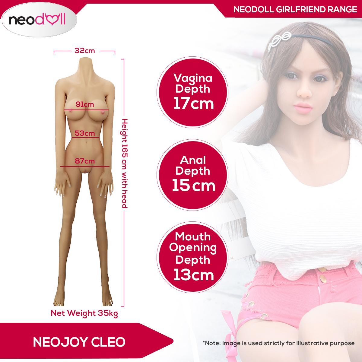 Sex Doll Cleo | 165cm Height | Tan Skin | Standing & Shrug | Neodoll Girlfriend