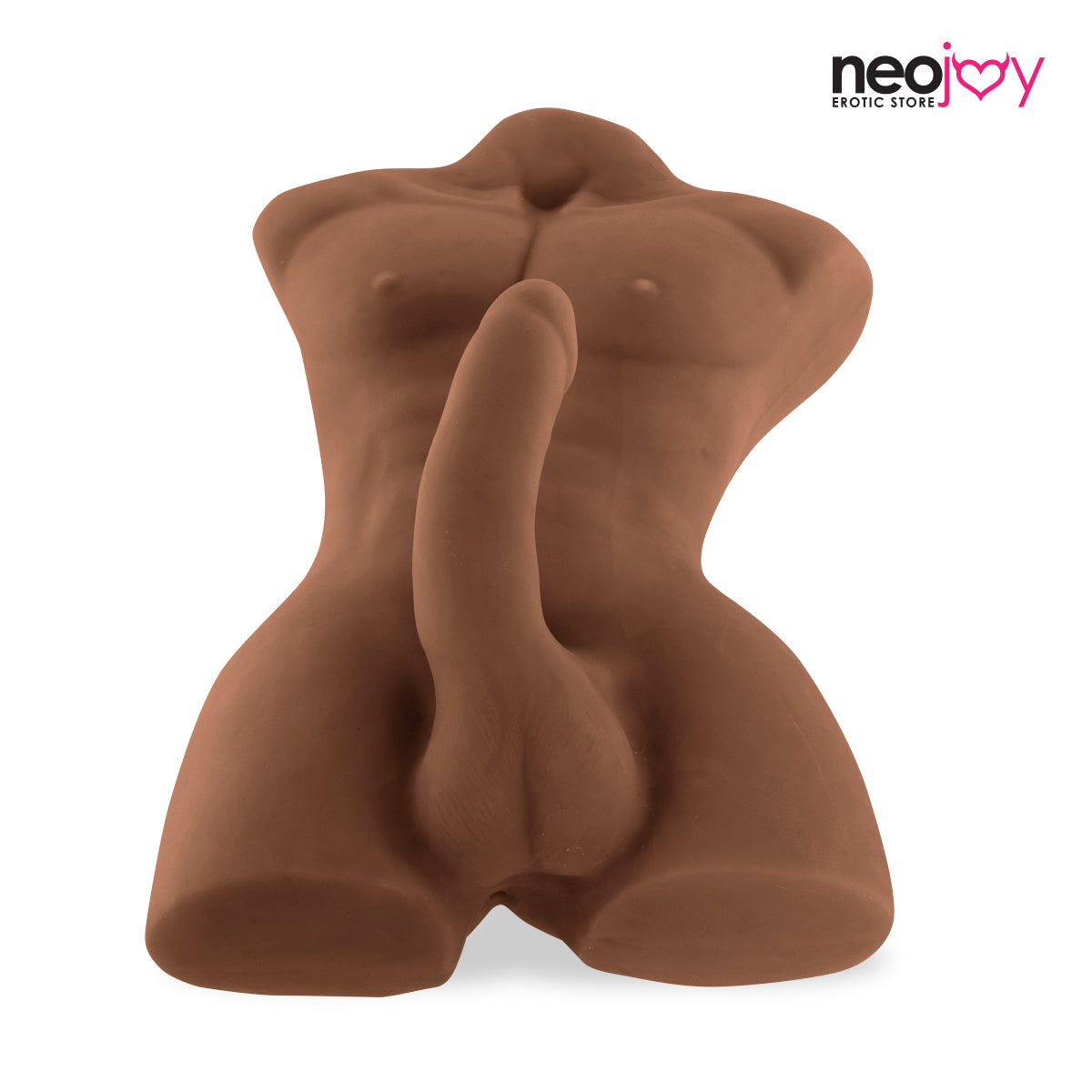 Neojoy Realistic Dildo Male Sex Doll TPE - Brown 8.9 KG
