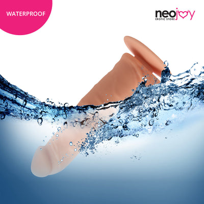 Neojoy - Daydream Realistic Dildo With Strap-On Dong Harness - Flesh - 22.3cm - 8.8 inch