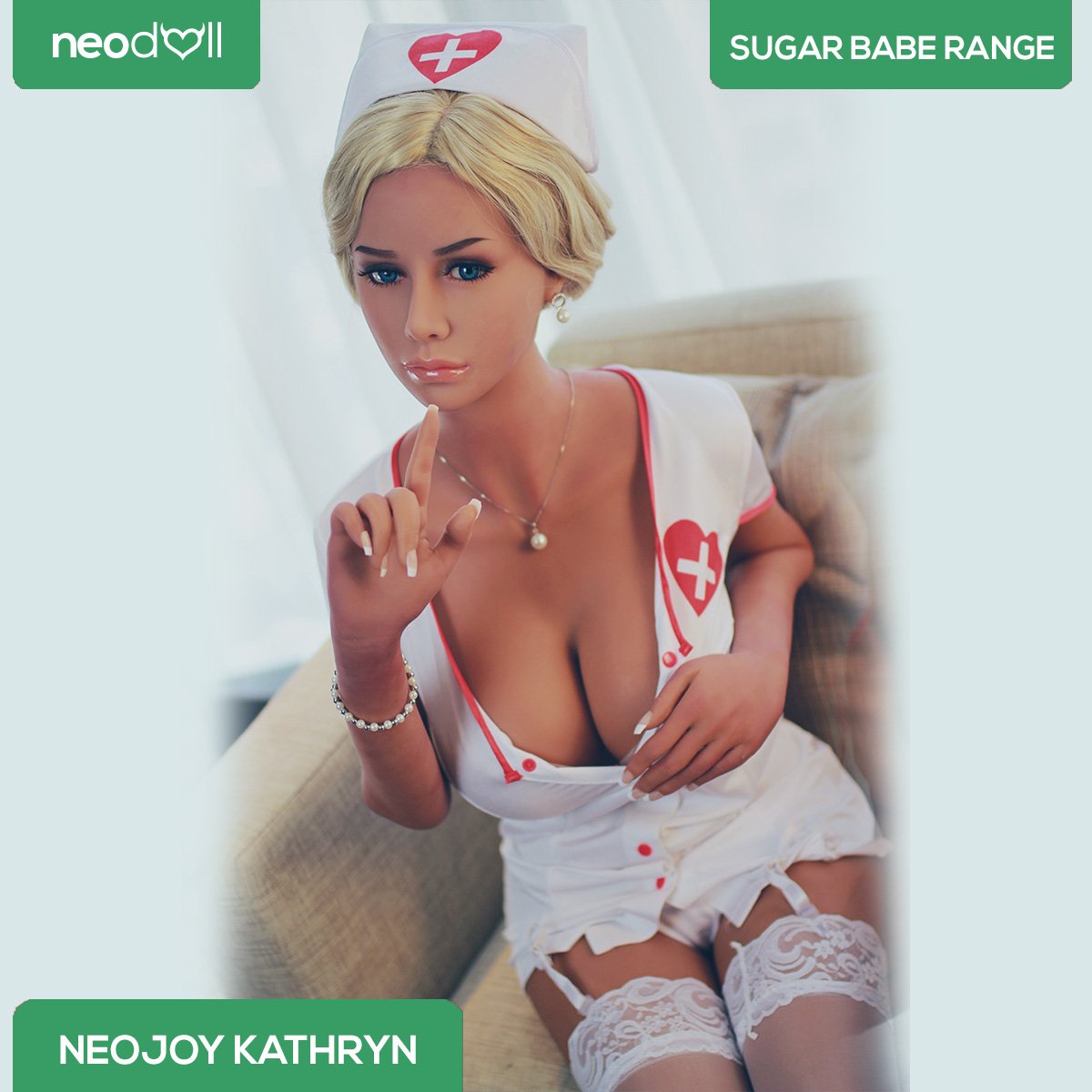 Sex Doll Kathryn | 165cm Height | Tan Skin | Shrug & Standing & Uterus & Gel Breast | Neodoll Sugar Babe