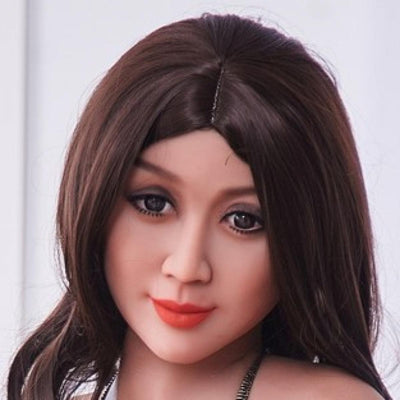Neodoll Racy Xiu - Sex Doll Head - M16 Compatible - Brown