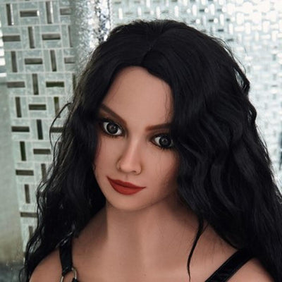 Neodoll Racy Hellen - Sex Doll Head - M16 Compatible - Brown