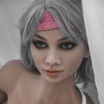 Neodoll Racy Ayumi - Sex Doll Head - M16 Compatible - Brown