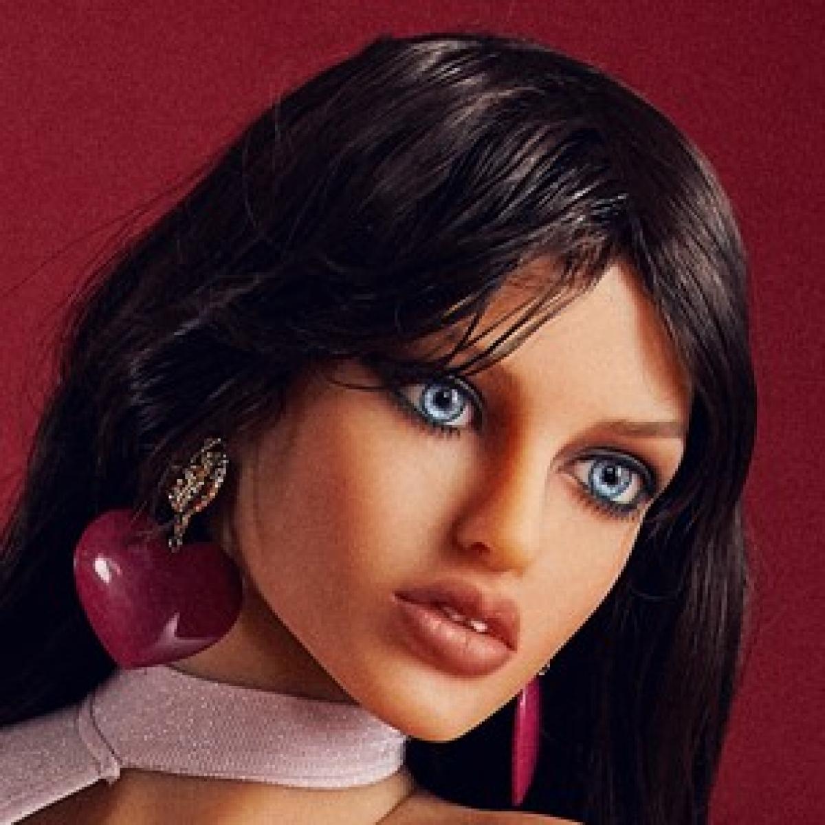 Neodoll Racy - Anya Head - Sex Doll Head - M16 Compatible - Tan