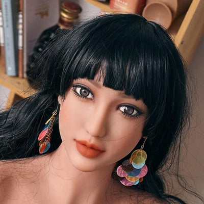 Neodoll Racy - Mika - Sex Doll Head - M16 Compatible - Brown