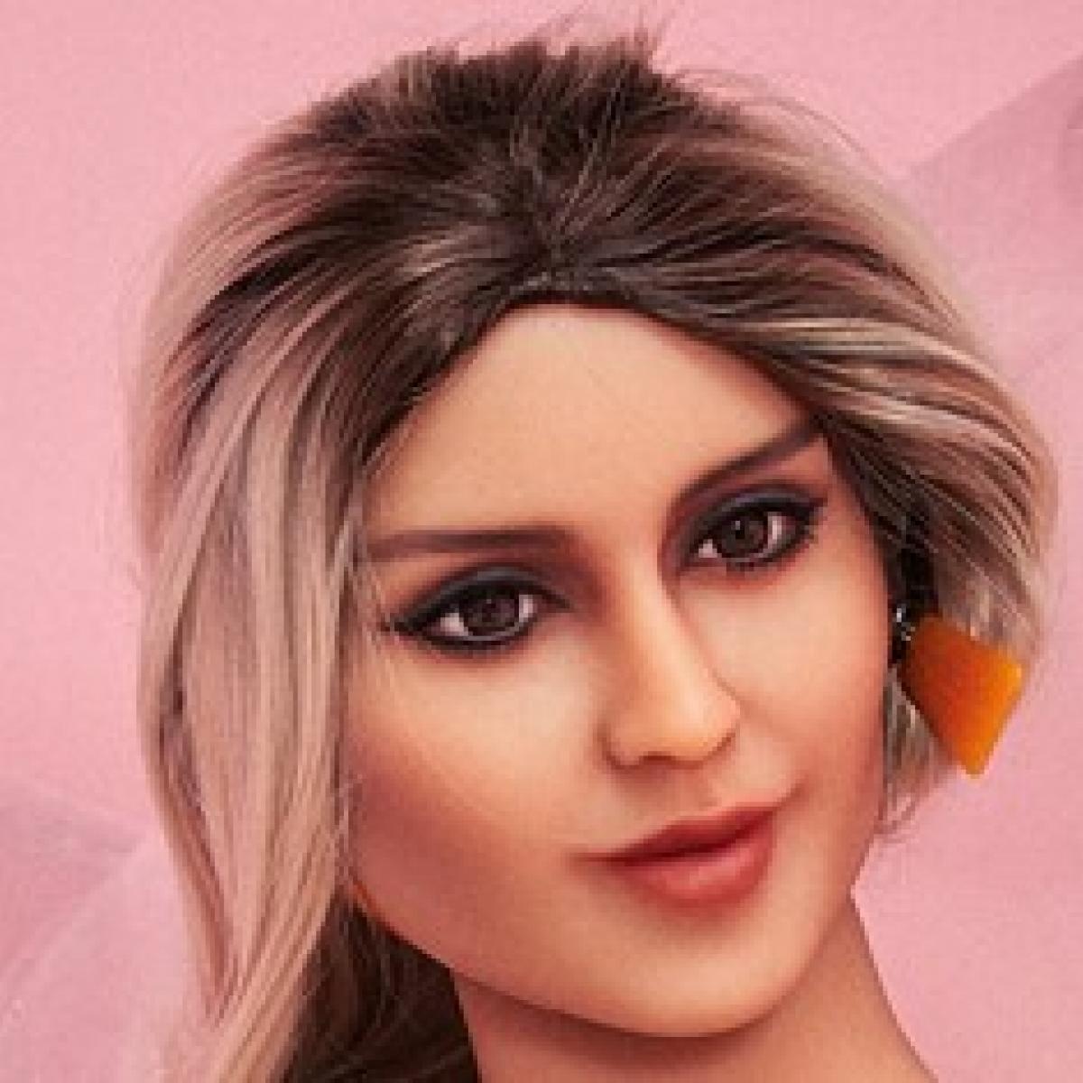 Neodoll Racy Jessica - Sex Doll Head - M16 Compatible - Tan
