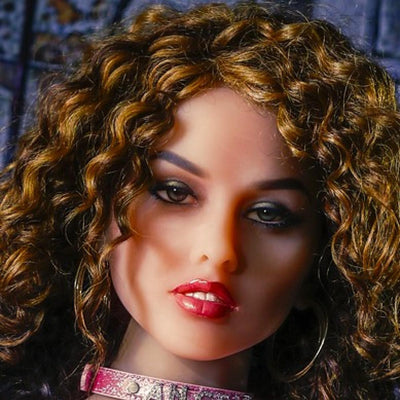 Neodoll Racy Selina - Sex Doll Head - M16 Compatible - Light Brown